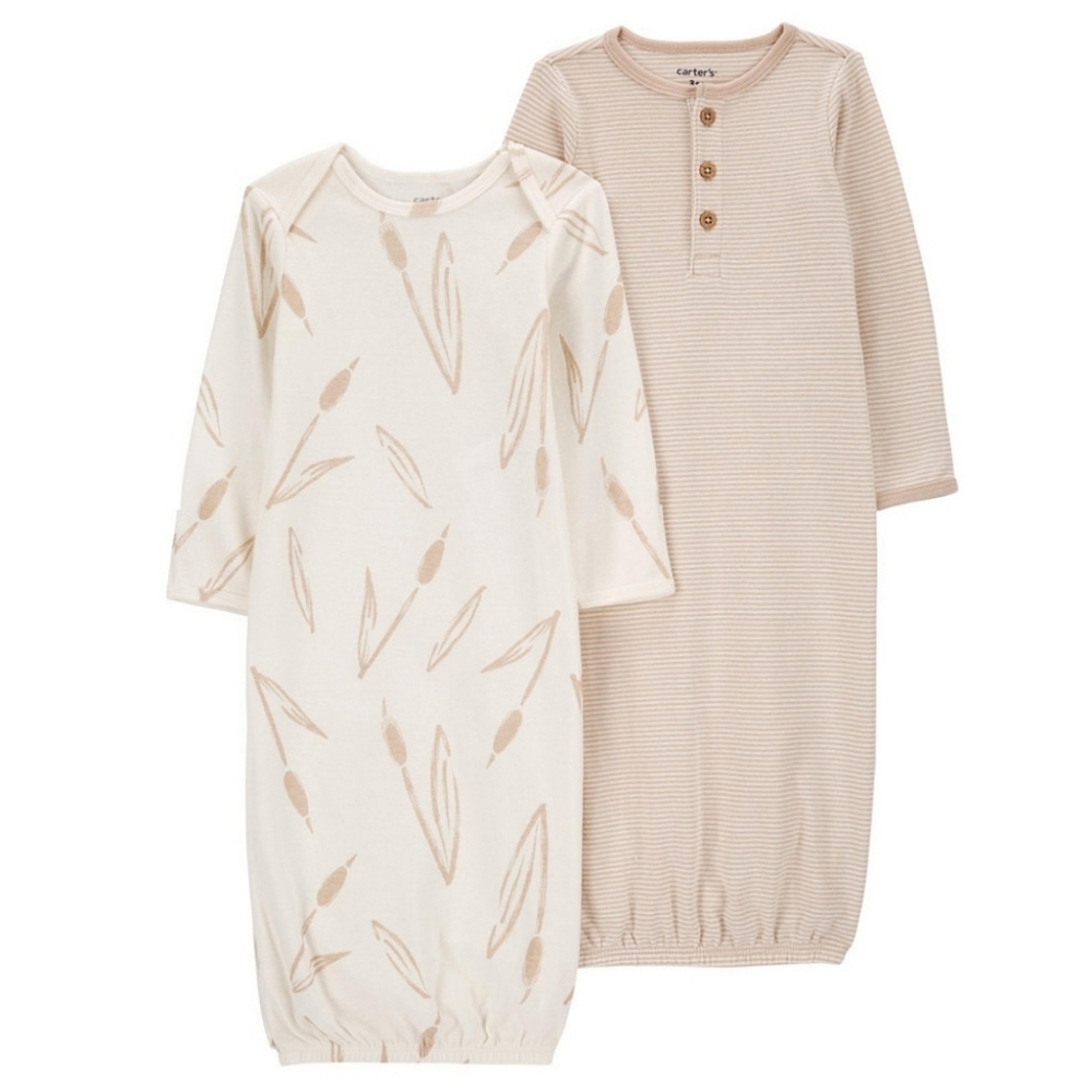 Carter's Baby 2-Pack Sleeper Gowns. 3 months